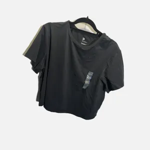 All in Motion Womens Essential‎ Crewneck SS Tee Black L 214 07 5007 thumbnail 2