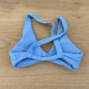 Elite Eleven Sports Bra Halter Neck Luna Elevate Size XS Blue thumbnail 2