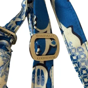 Vera Bradley Lizzy Crossbody Shoulder Bag Blue Lagoon Retired‎ Quilted thumbnail 9