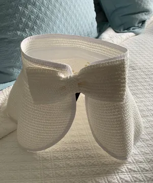 White Bride Sun Hat thumbnail 2