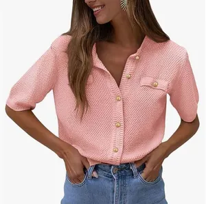 PRETTYGARDEN Women’s Summer Button Down Shirt thumbnail 1