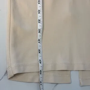 Lulus Fitted‎ Stretch Dress That Thing You Do Bodycon Deep V Ivory Size S thumbnail 9
