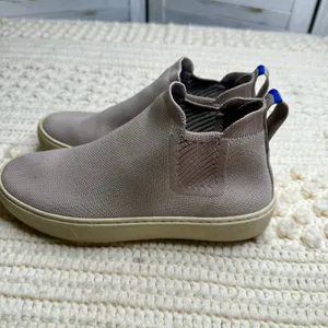 ROTHY'S Women's Size 6.5 Chelsea Boot Shoes Lilac Gray Slip On High Top Sneaker thumbnail 7