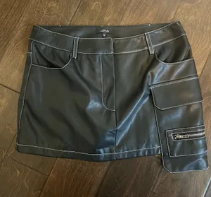 By.DYLN leather skirt Black Size M thumbnail 1