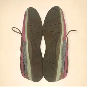 Sperry Top Slider Bluefish 2 Eye Boat Shoes in Washed Red thumbnail 5