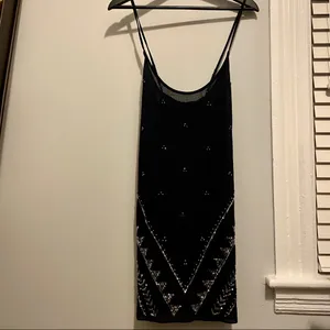 Free People Black Mini Dress thumbnail 5