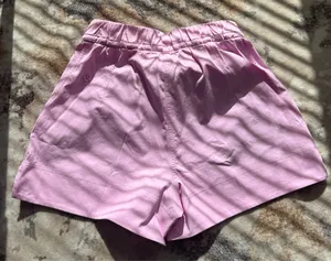 lululemon athletica Soft Pink Elastic-Waist Athletic Shorts thumbnail 3