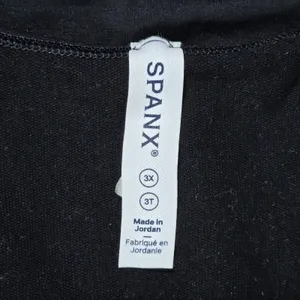 Spanx Black Thong Bodysuit V-Neck Adjustable Straps Size 3X Shapewear thumbnail 5
