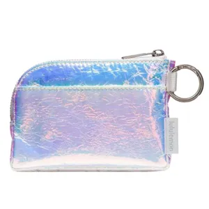 Lululemon Clippable Card Pouch Iridescent Iridescent / Silver Wallet thumbnail 2