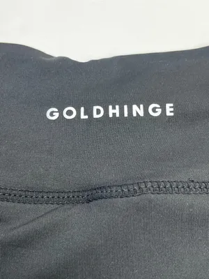 Goldhinge Black Pleated Tennis Skirt Skort Athletic Athleisure Womens Large thumbnail 4