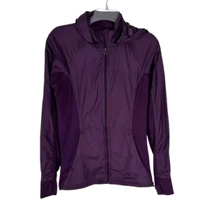 Lululemon Rush Hour Jacket Darkest Magenta Size 6 thumbnail 9