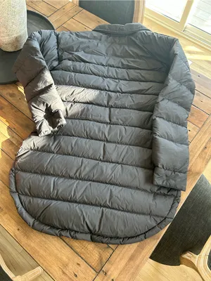 Prana Global Thistle Down Filled Black Long Coat XS thumbnail 15
