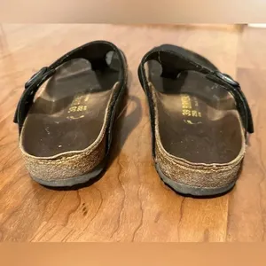 BIRKENSTOCK Gizeh Sandals Black Thong Flip Flops Women’s 39‎ thumbnail 5