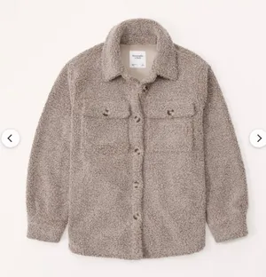 Abercrombie & Fitch Sherpa Shirt Coat thumbnail 1