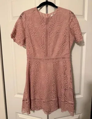 BB Dakota Mauve Dress thumbnail 1
