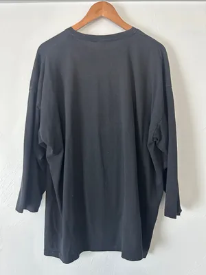 Kavio Black Long Sleeve Top with Multicolor Stud Accents thumbnail 4