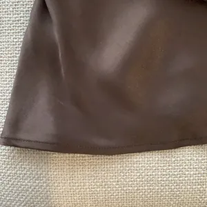 Zara brown silky tank top thumbnail 4