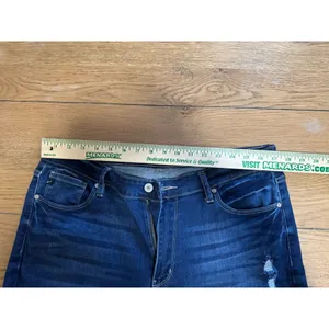 KanCan Women's Distressed Jeans Size XL Stretch Cotton Blend Preppy Modern‎ thumbnail 4