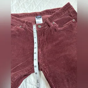 Patagonia Women’s Maroon Corduroy Pants size 28 thumbnail 8