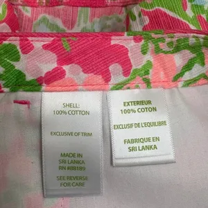 Lilly Pulitzer Adie Shorts 4 Flamingo‎ Pink Southern Charm Resort Beach Preppy thumbnail 6