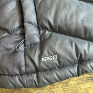 North Face 550 Puffer Vest Goose Down Metallic Purple Women's Small Nylon Zip thumbnail 3