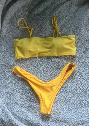 Zaful Yellow Bikini Set thumbnail 1