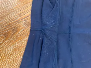 Navy Blue Cropped Leggings thumbnail 7