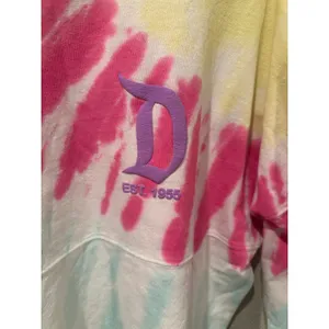 NWOT Disney Parks Disneyland Bright and Bold Tie Dye Spirit Jersey M thumbnail 2