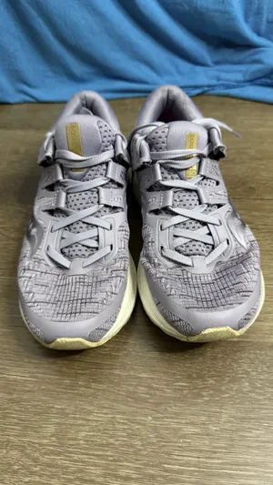Saucony Womens Ride ISO Purple Gray Running Shoes Sneakers Size 9 thumbnail 2