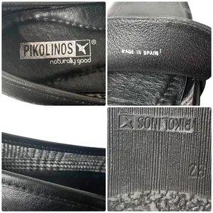Pikolinos black studded leather loafers — estimated size 7–7.5 thumbnail 6