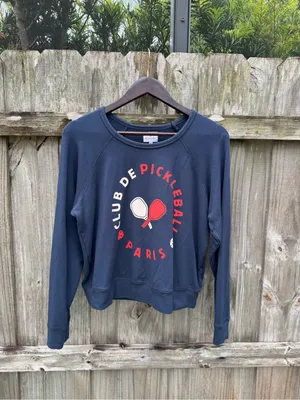 Sundry Club De Pickle Ball Paris Sweatshirt thumbnail 5