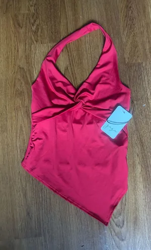 red halter top thumbnail 1