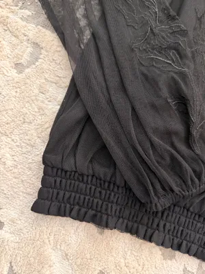 Guess Sheer Long Sleeve Top thumbnail 2