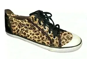 COACH Barrett Cheetah Print sneakers Size 6 B Women pre-loved good condition thumbnail 1