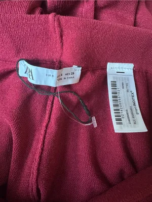 Zara knit pants in small New thumbnail 2