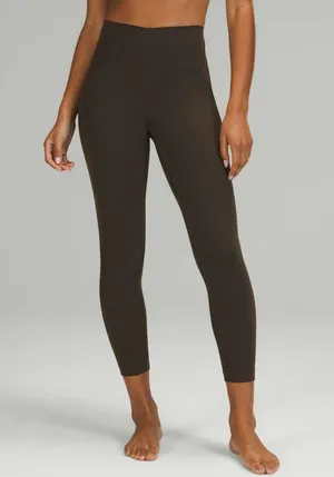 - Instill High-Rise Tight 25" Dark Olive Leggings Running Athletic thumbnail 1