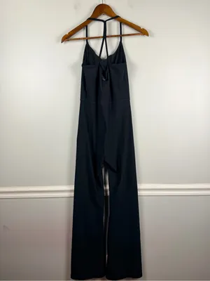 Abercrombie YPB sculptLUX Full Length Flare jumpsuit size medium thumbnail 6