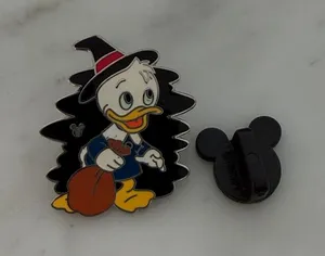 Disney Duck Trick-or-Treat Enamel Pin with Backing thumbnail 1