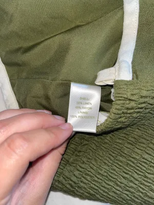 House of Harlow 1960 Linen Blend Crop Tank thumbnail 5