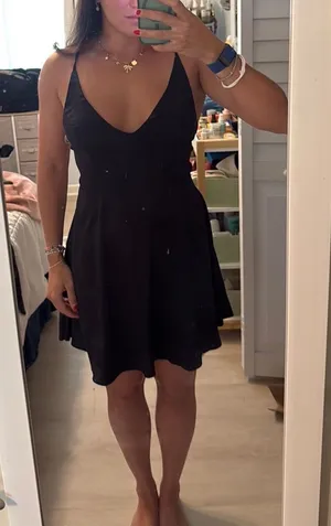 Lulus Black Mini Dress thumbnail 1