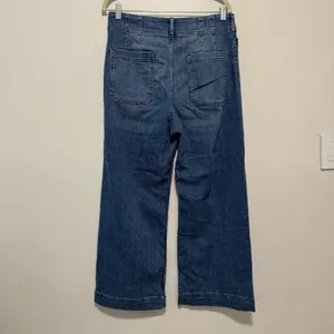 Maeve Anthropologie Colette High-Rise Cropped Wide-Leg Jeans Size 31 thumbnail 4