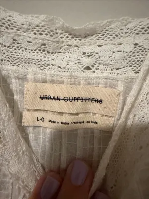 Women’s Urban Outfitters white slip dress thumbnail 2