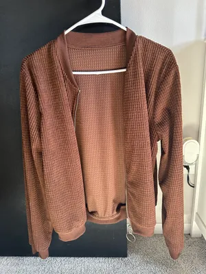 Brown Bomber Jacket Size M thumbnail 2