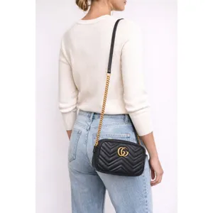GUCCI‎ GG Marmont Camera Crossbody Bag Black thumbnail 2