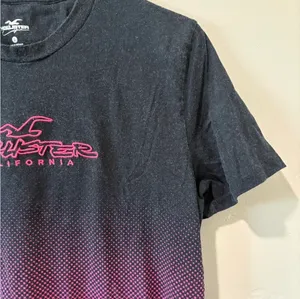 Hollister Black/Pink Ombré Tee thumbnail 3