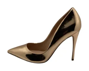 Steve Madden Daisie Metallic Rose Gold point toe heels. Size 8 thumbnail 1