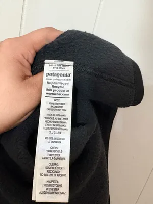 Patagonia Better Sweater Jacket Women’s XXL Black Full Zip Fleece Logo thumbnail 9