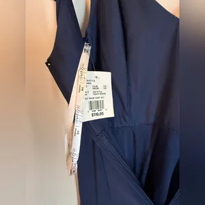 Celebrate DB Studio Off The Shoulder MOB Prom Homecoming Navy Blue Size 2 NWT thumbnail 8