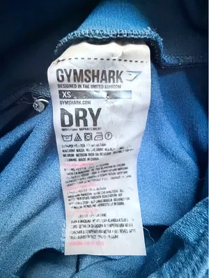 Gymshark Navy Blue Pocket Leggings XS thumbnail 2
