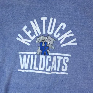 Captivating Apparel Kentucky Wildcats Shirt Women XL Blue Long Sleeve NCAA thumbnail 3